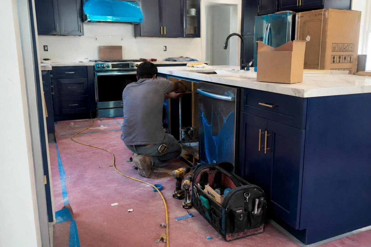Appliance repair in a Seal Beach kitchen