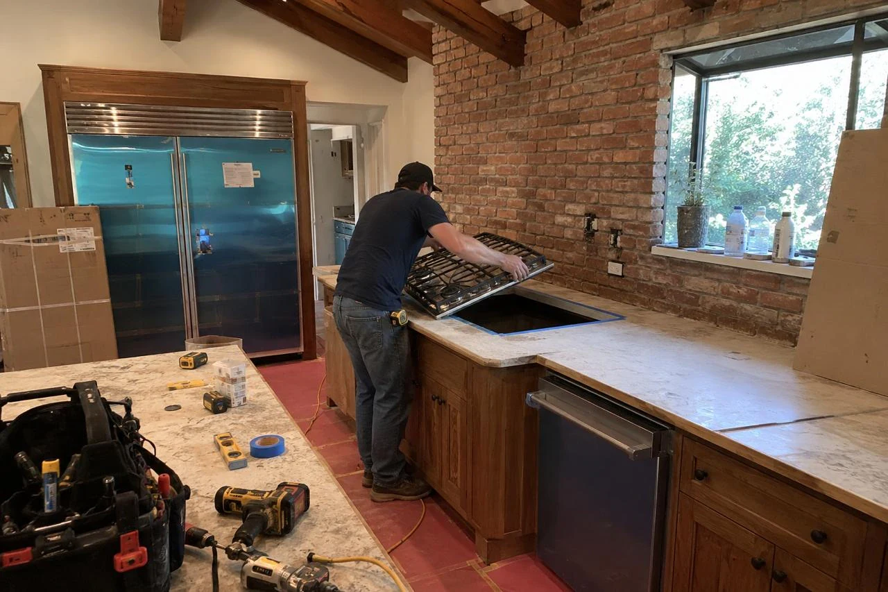 Appliance repair in a La Mesa kitchen